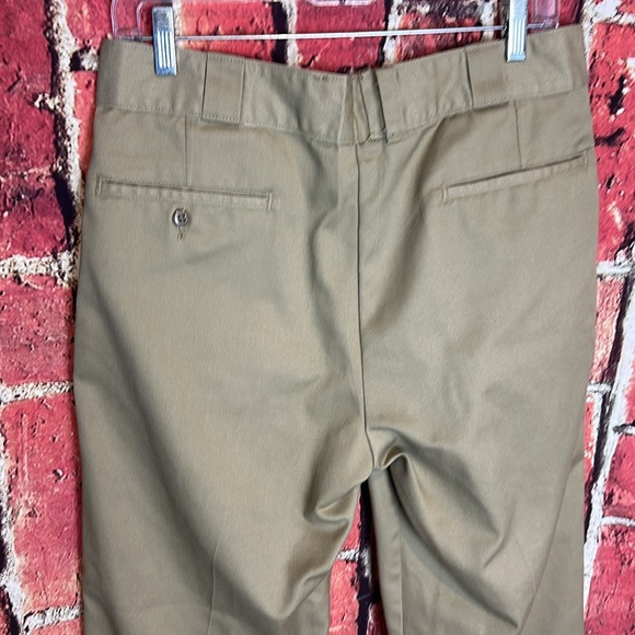 L.L. Bean Tan Chinos Versatile Cotton Blend mens pant size 32 - Picture 7 of 9